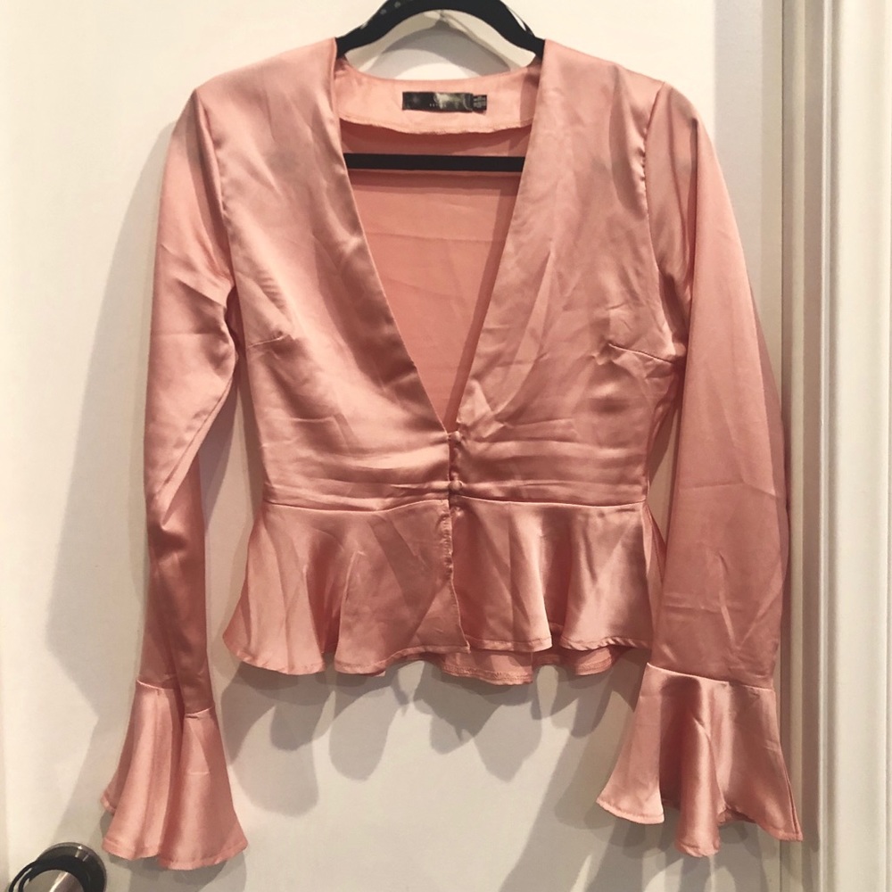 Fit and flare bell sleeve top/blouse (PS)